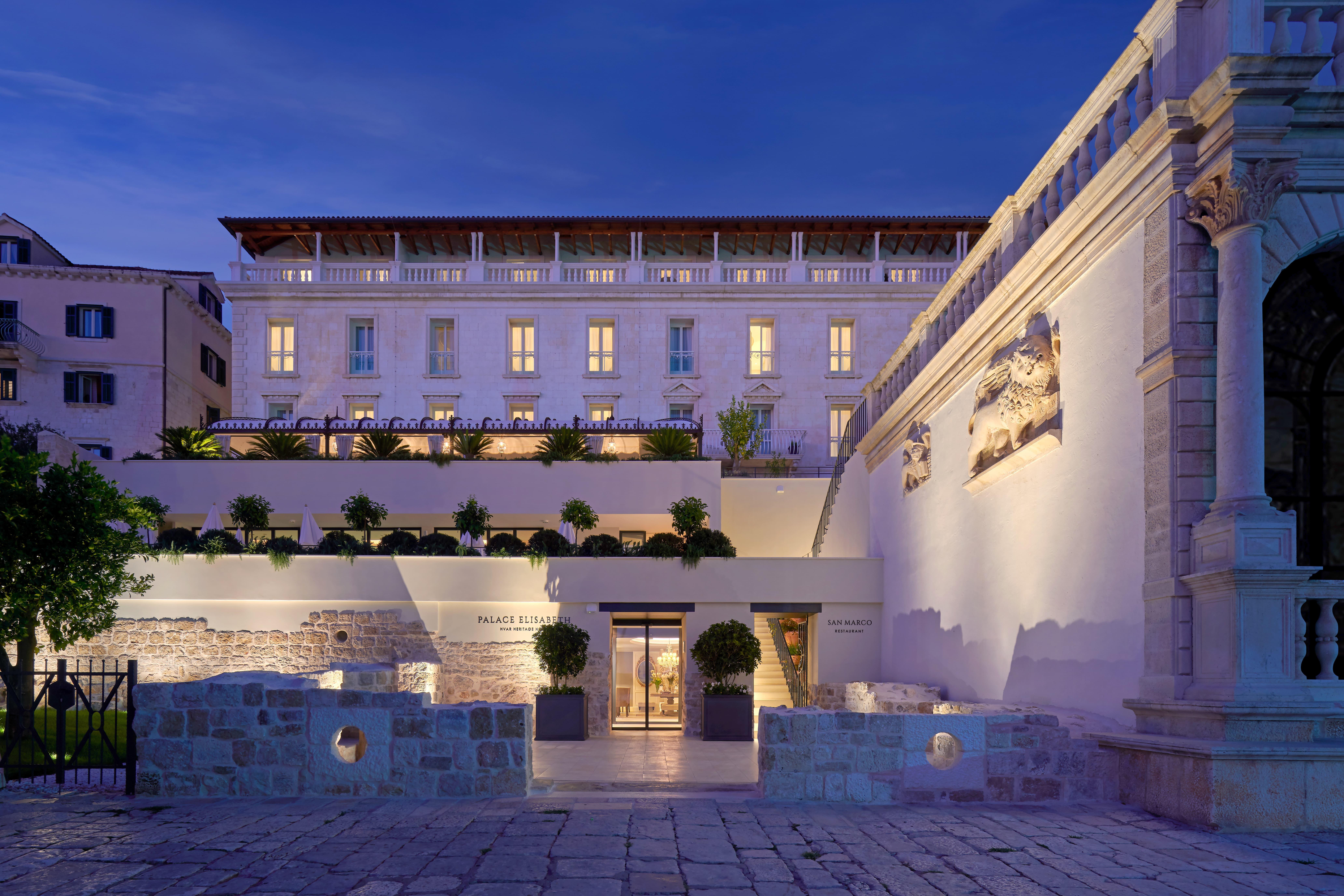 Palace Elisabeth, Hvar Heritage Hotel - The Leading Hotels Of The World Đảo Hvar Ngoại thất bức ảnh